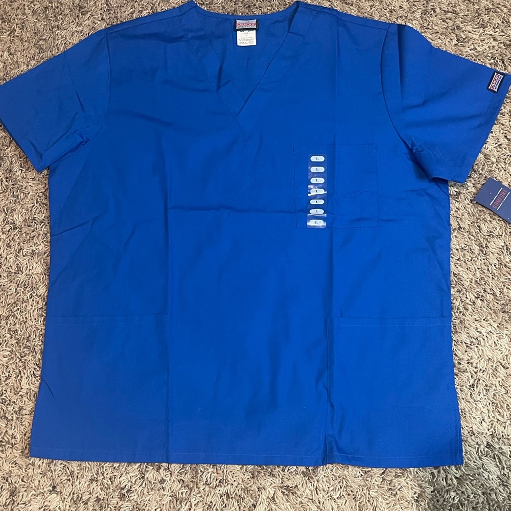 Cherokee large unisex scrub top